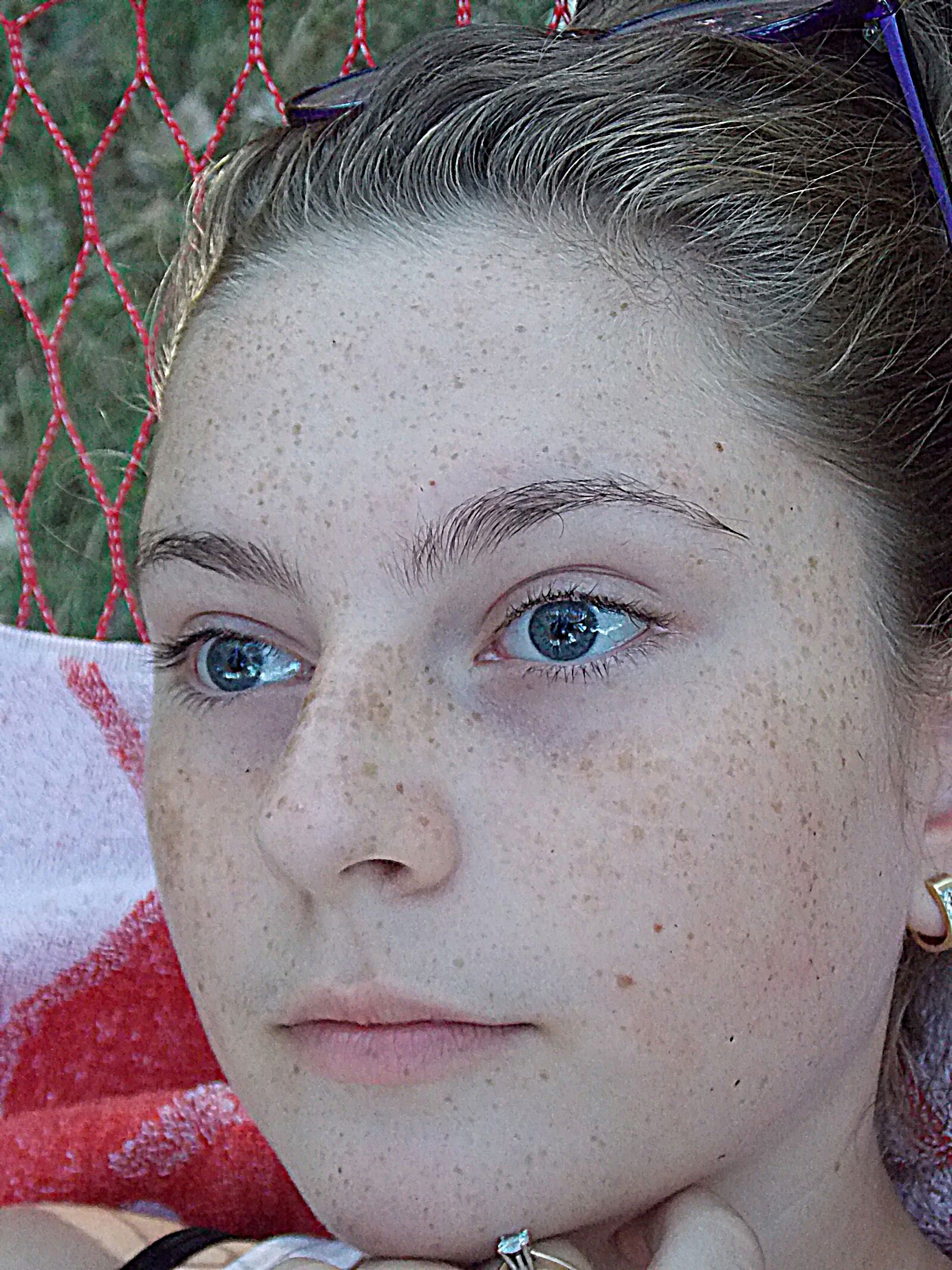 Nikon Coolpix L810 sample photo. Girl, freckles, portrait photography