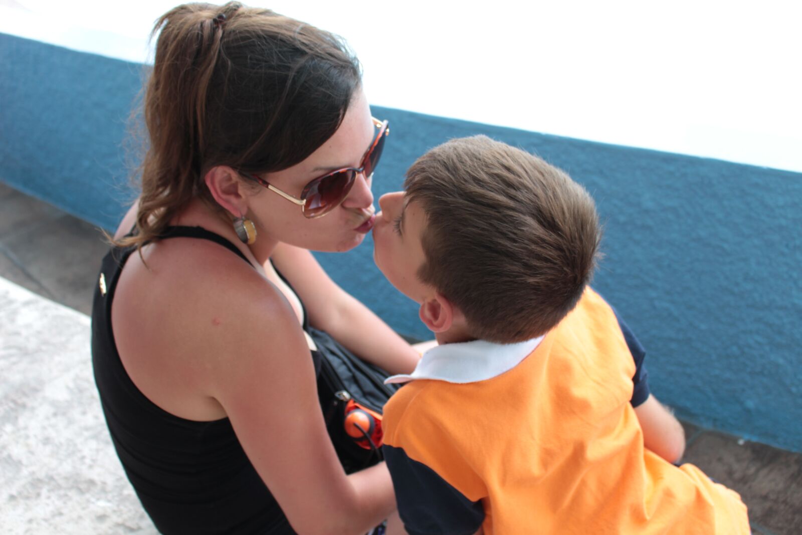 Canon EOS 700D (EOS Rebel T5i / EOS Kiss X7i) sample photo. Mother, son, love photography