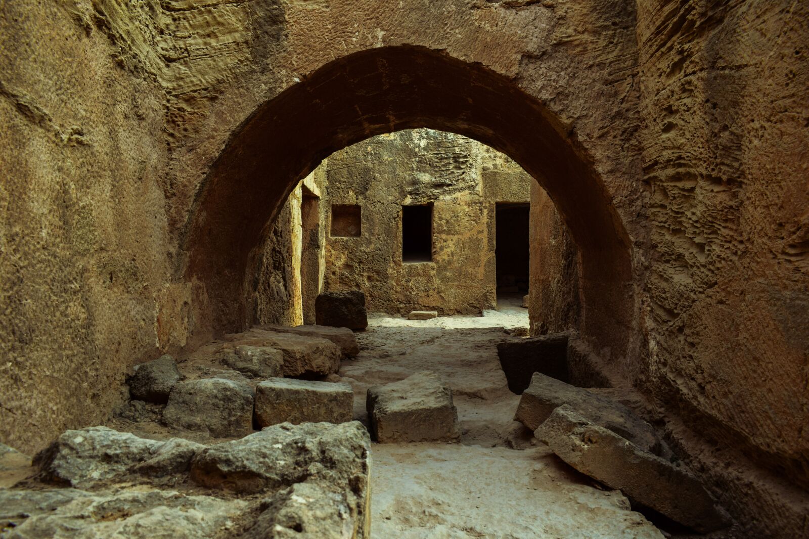 Nikon D3300 sample photo. Cyprus, paphos, tombs of photography