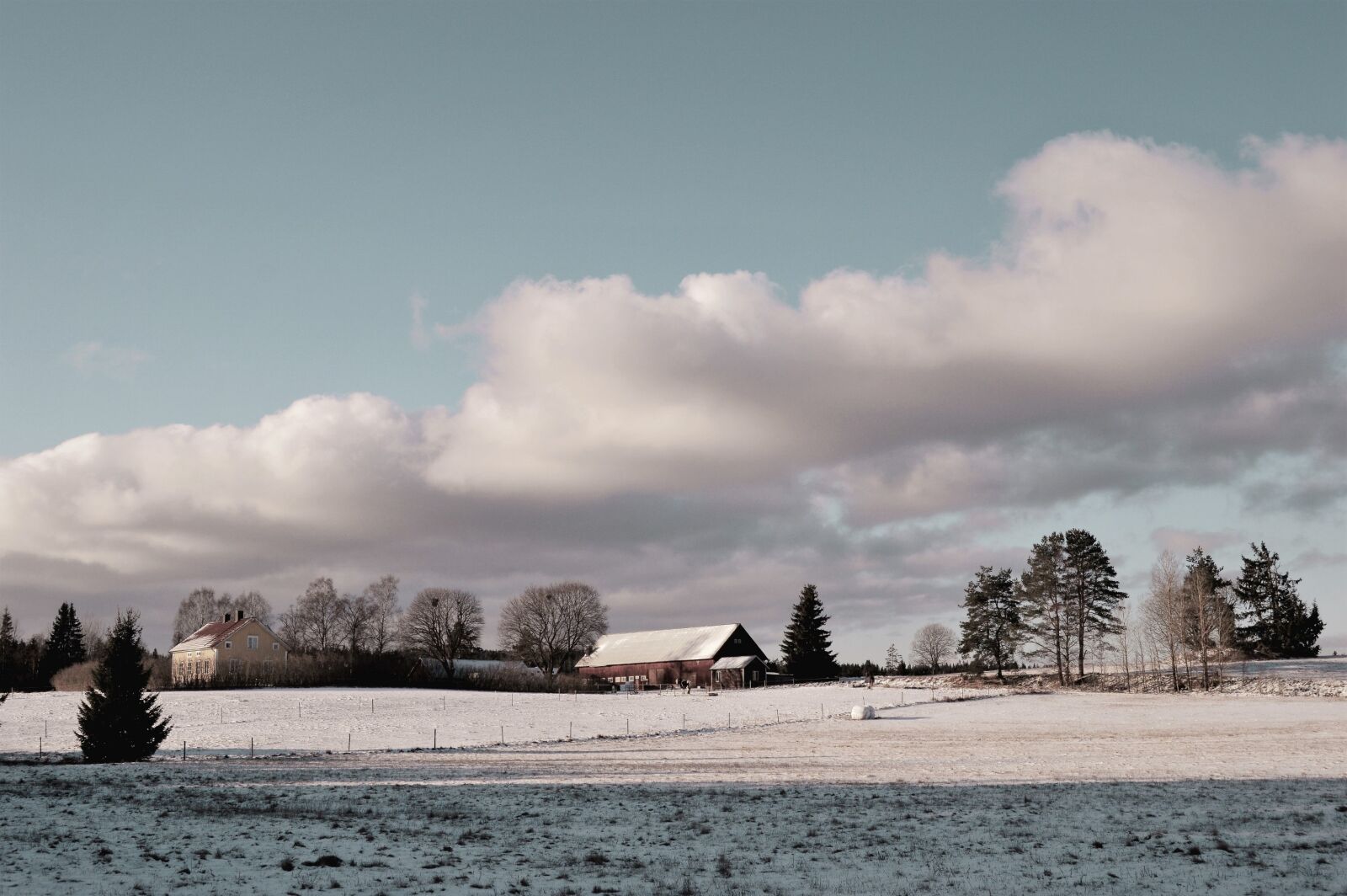 Nikon D3200 sample photo. Landscapes, winter, house photography