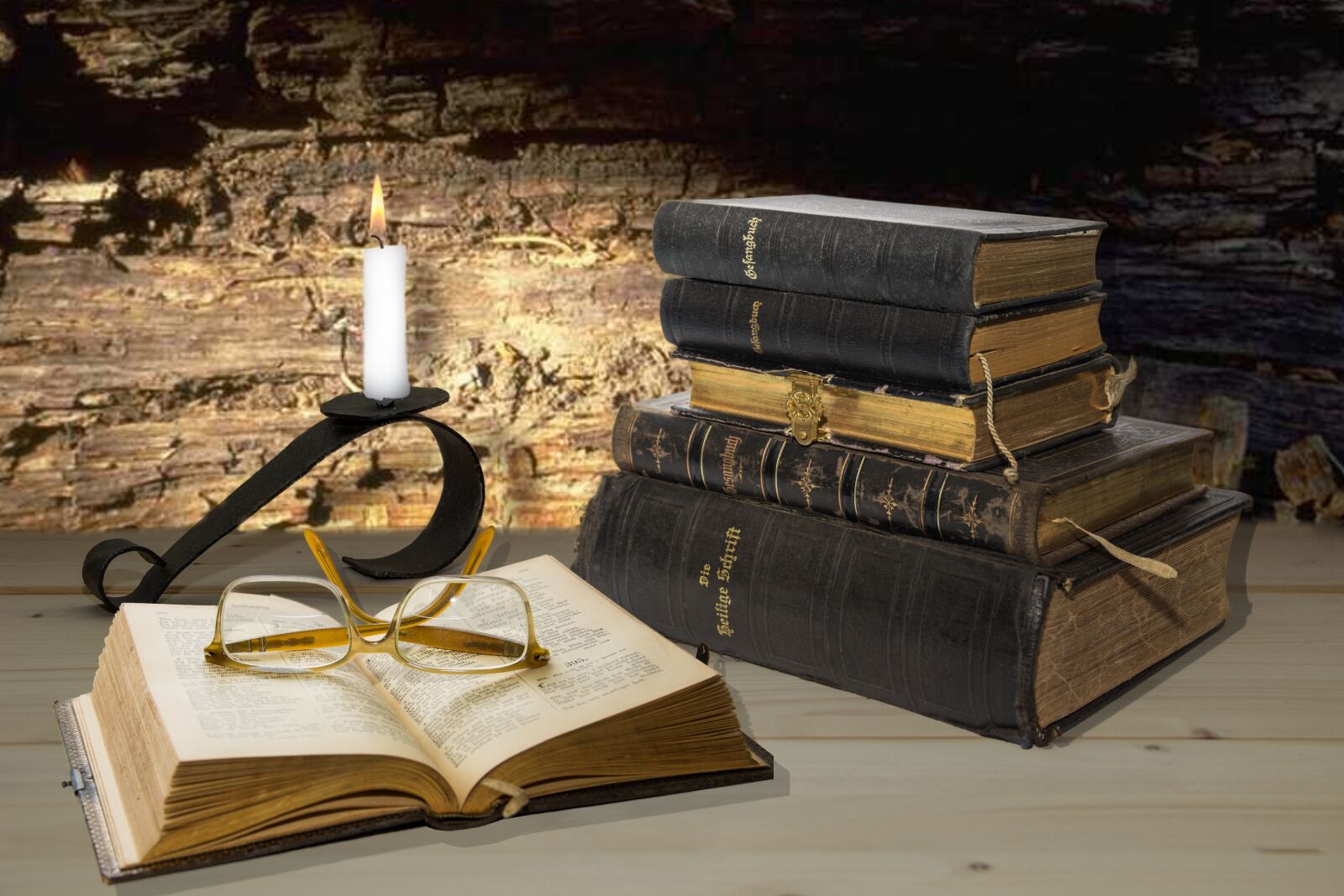 Canon EOS 600D (Rebel EOS T3i / EOS Kiss X5) sample photo. Bible, hymnal, still life photography