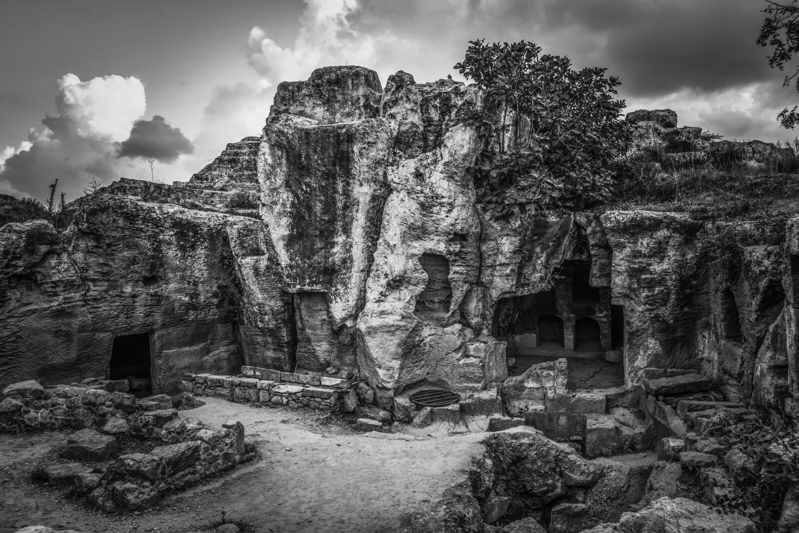 Nikon D3300 sample photo. Cyprus, paphos, tombs of photography
