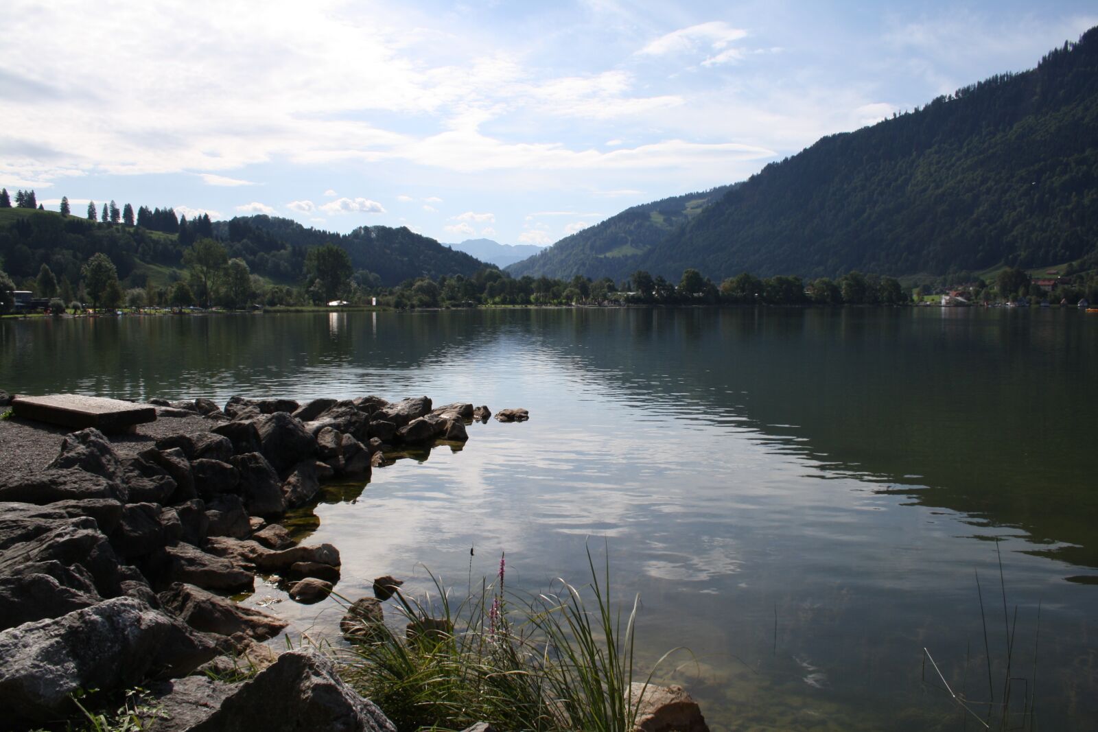Canon EOS 1000D (EOS Digital Rebel XS / EOS Kiss F) sample photo. Alpsee, allgäu, lake photography