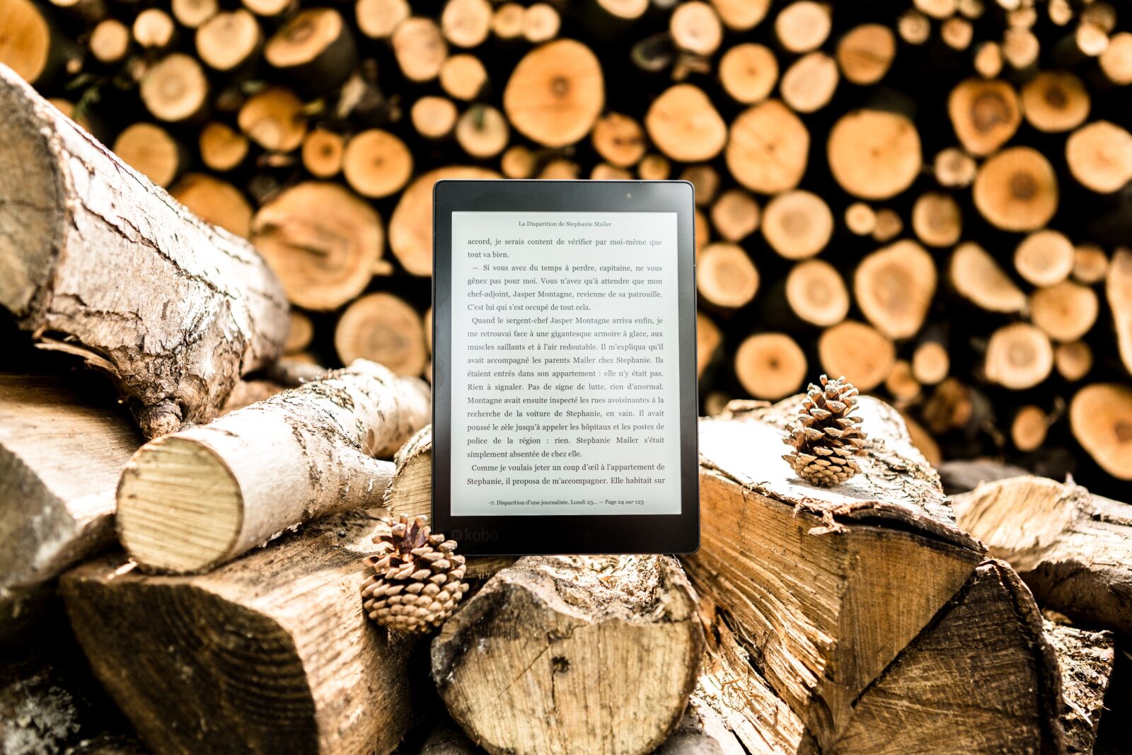 Canon EOS 5D Mark III sample photo. Tree, logs, wood photography