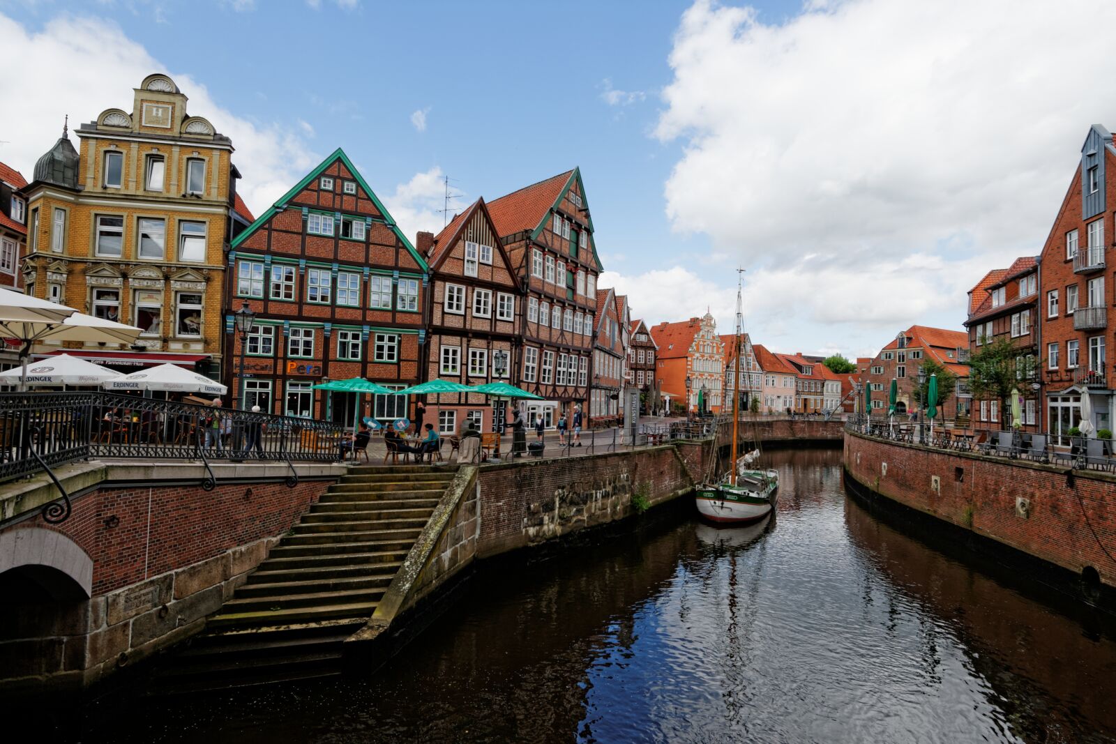 Nikon D300S sample photo. Stade, hanseatic city, port photography
