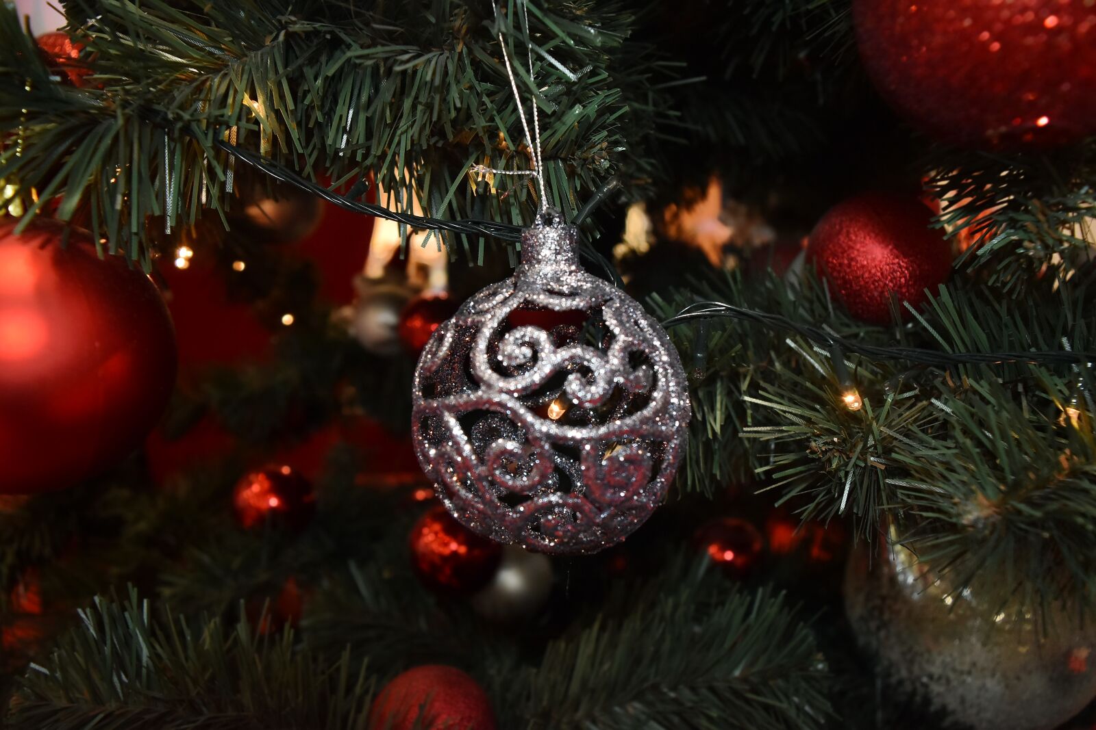 Nikon D5500 sample photo. Christmas tree, decoration, elegant photography