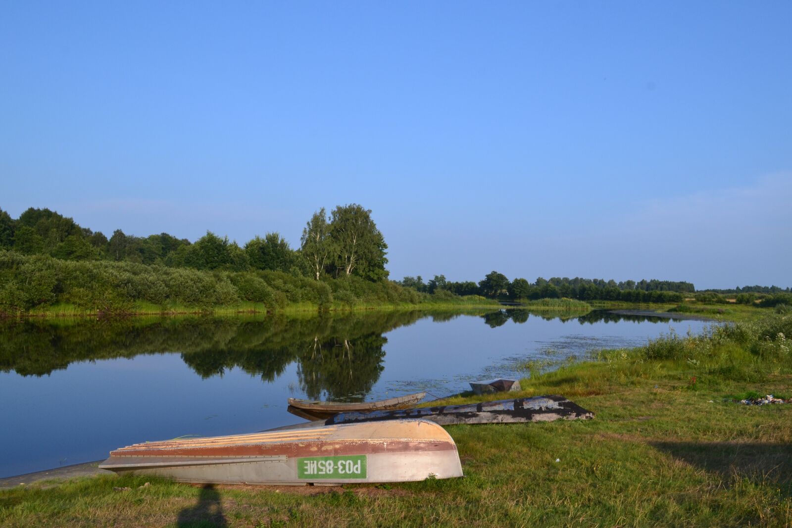 Nikon D3100 sample photo. Small river, summer, reflection photography