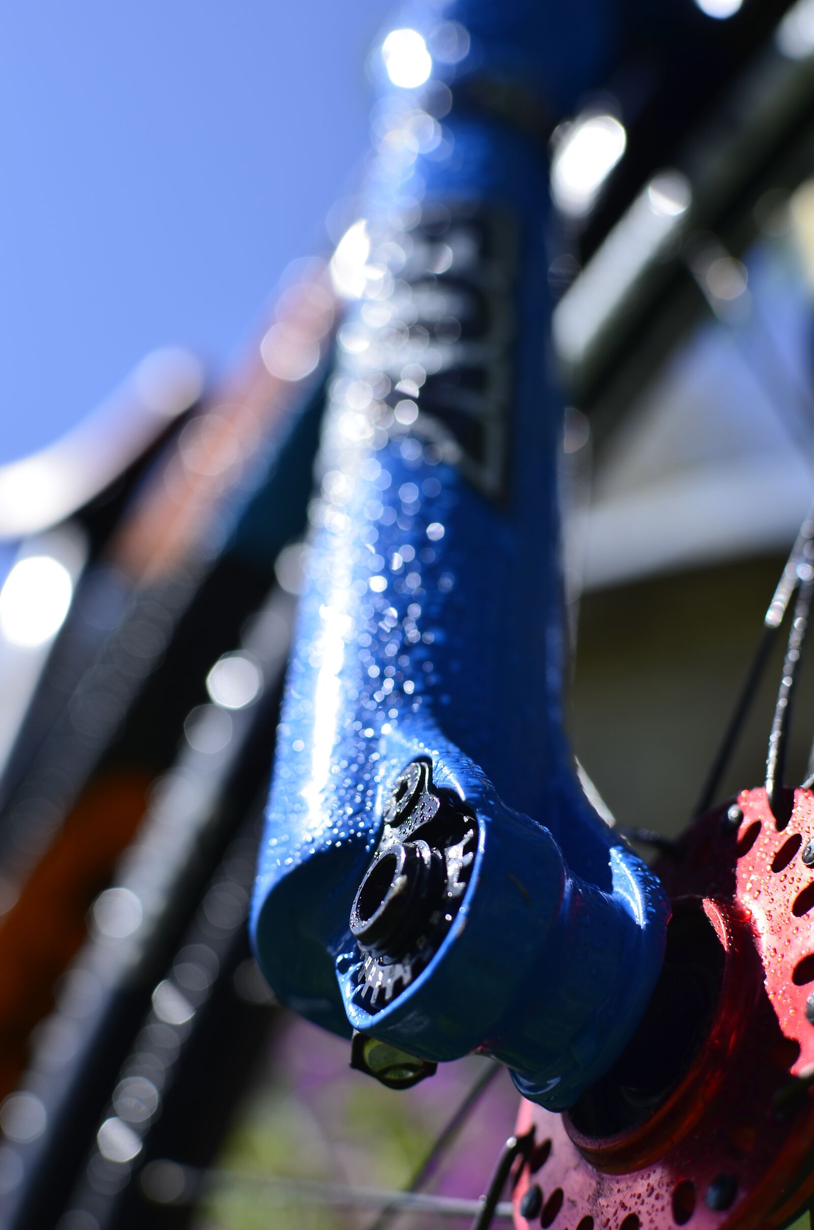 Nikon D7000 sample photo. Bike, fox, shimano photography