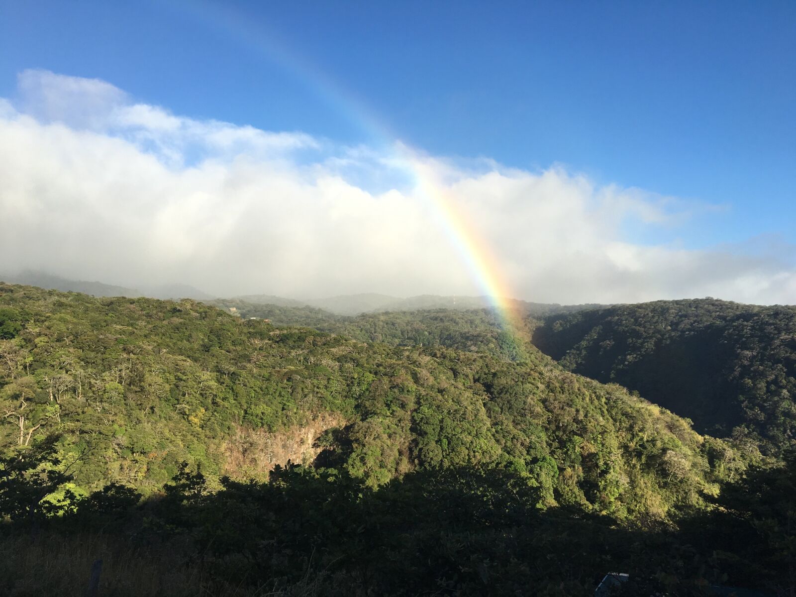 Apple iPhone 6s sample photo. Rainbow, mountains, nature photography