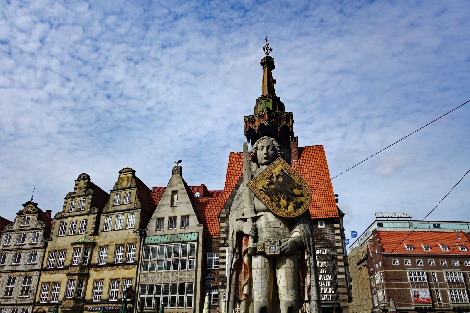 Sony Cyber-shot DSC-RX100 II sample photo. Bremen, roland, historic center photography