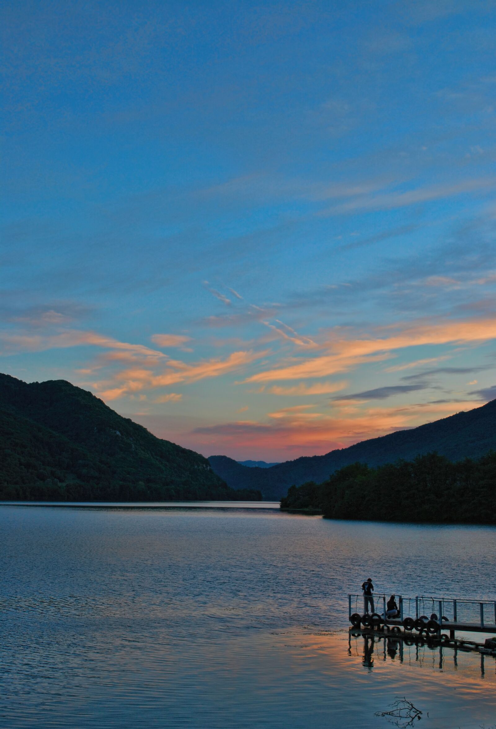 Nikon D60 sample photo. France, summer, lake photography