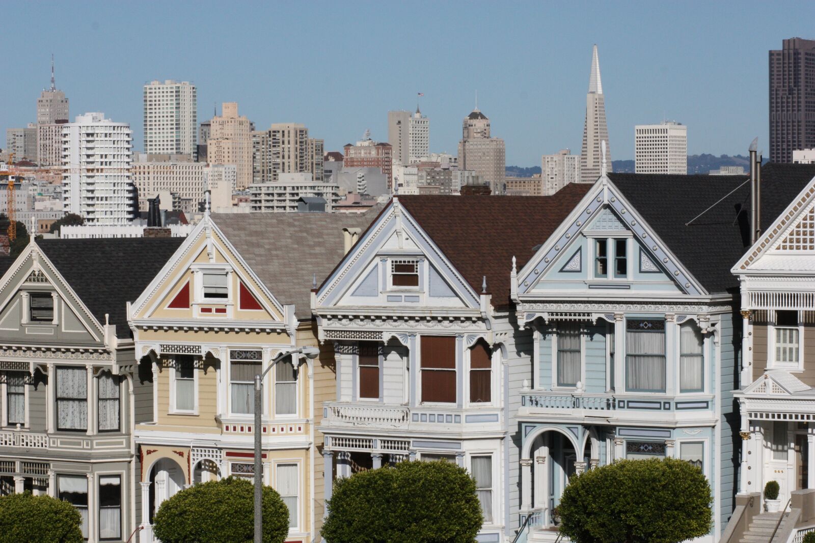 Canon EOS 450D (EOS Rebel XSi / EOS Kiss X2) sample photo. San francisco, painted ladies photography