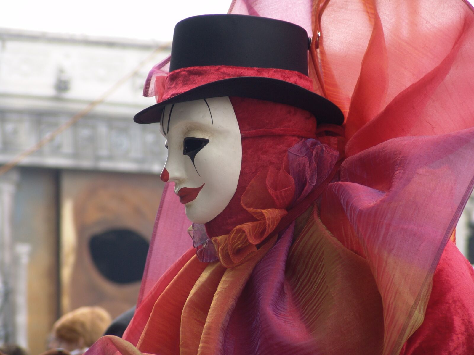 Sony DSC-F828 sample photo. Venice, italy, carnival photography
