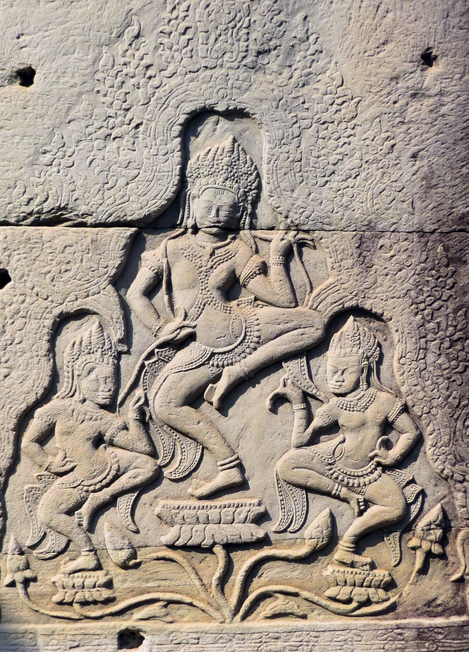 Canon PowerShot SX270 HS sample photo. Cambodia, angkor, dancers photography