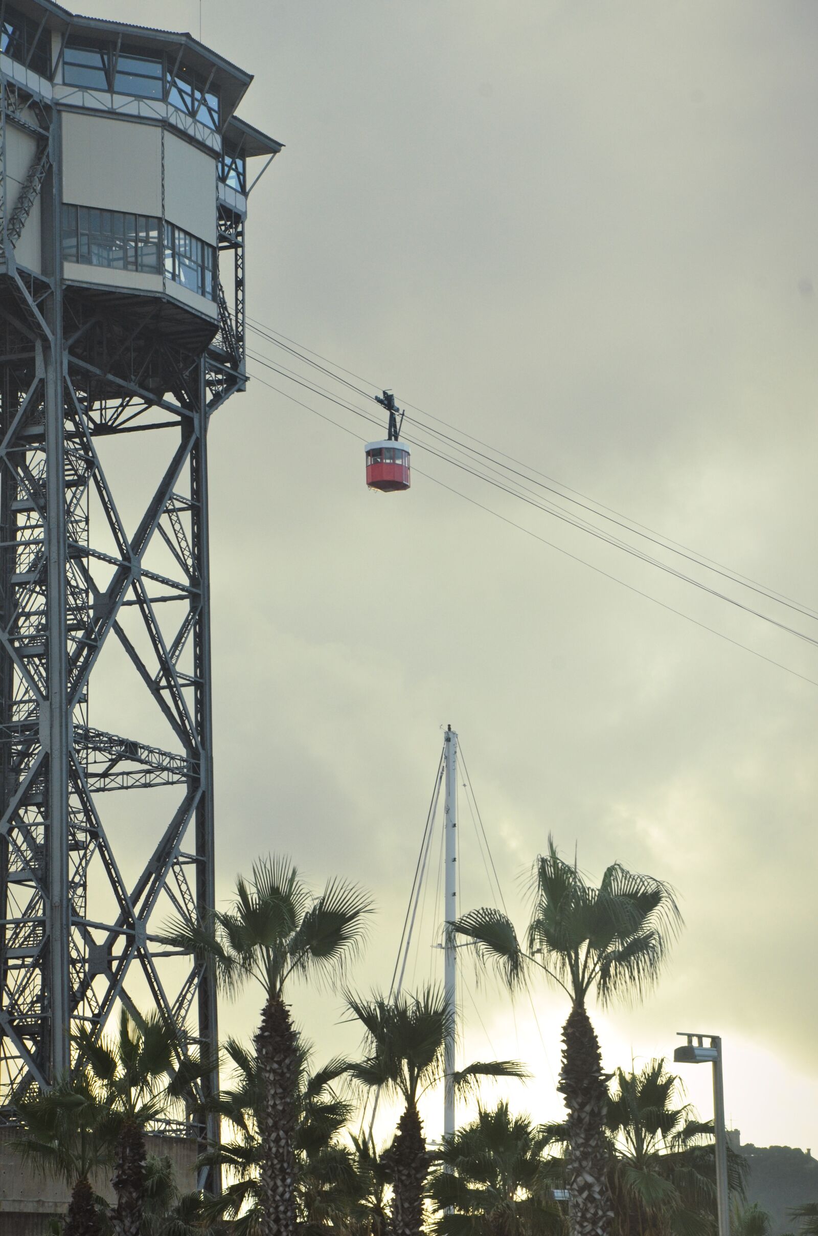 Nikon D7000 sample photo. Cable car, gondola, tower photography