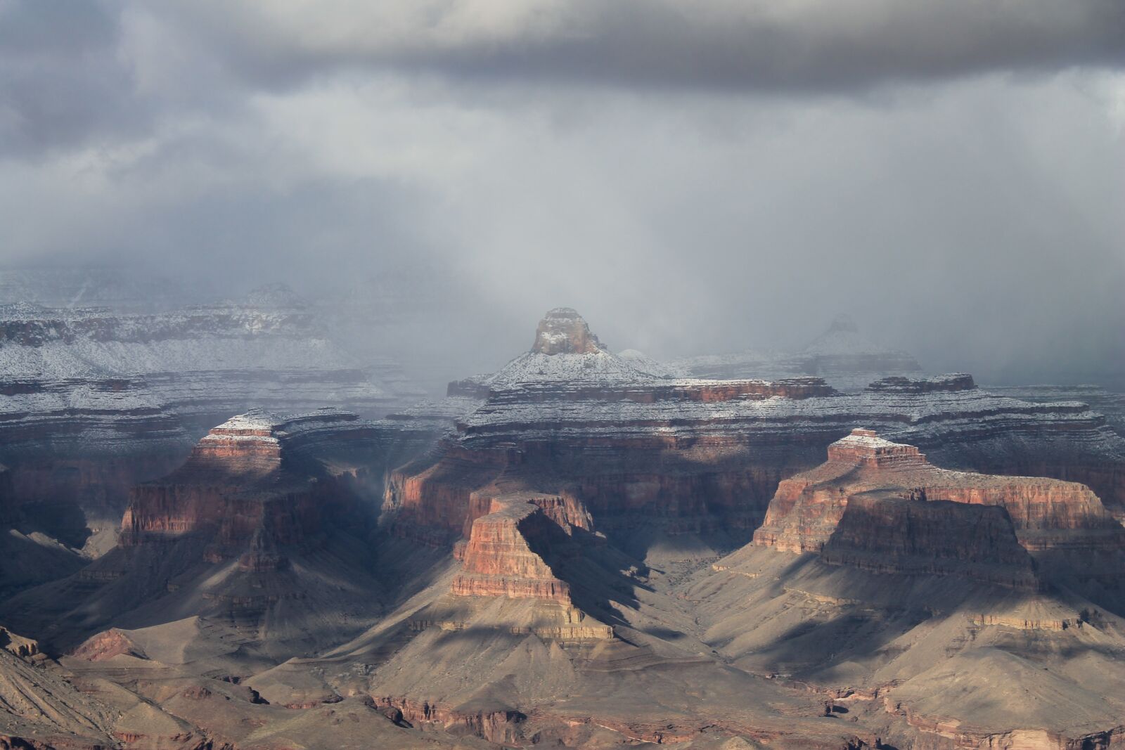 Canon EOS 1100D (EOS Rebel T3 / EOS Kiss X50) sample photo. Grand canyon, winter, canyon photography