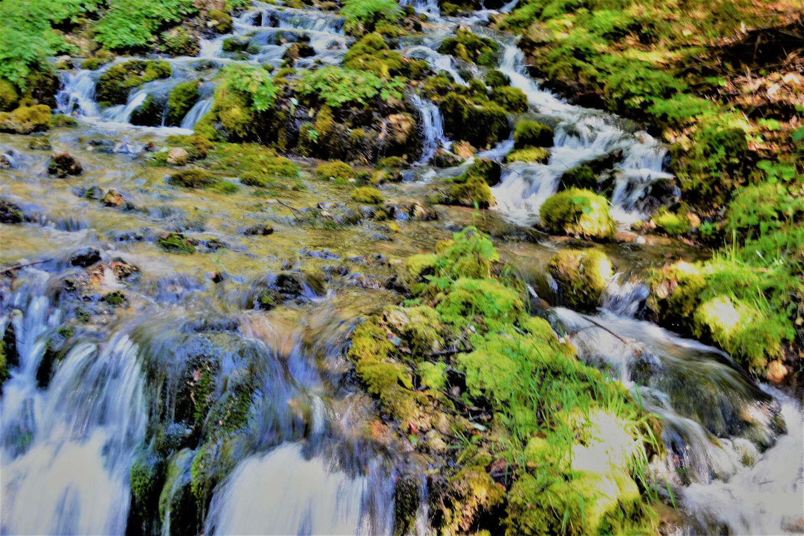 Nikon D3100 sample photo. Waterfall, green, peace photography