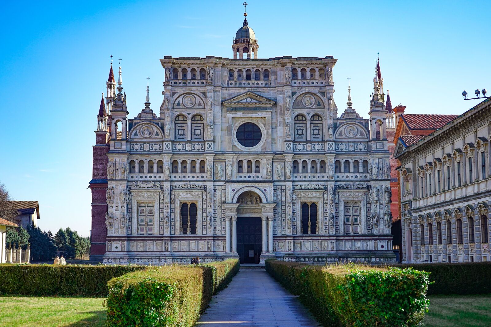 Sony a7 III + Sony FE 28-70mm F3.5-5.6 OSS sample photo. Certosa di pavia, chartreuse photography
