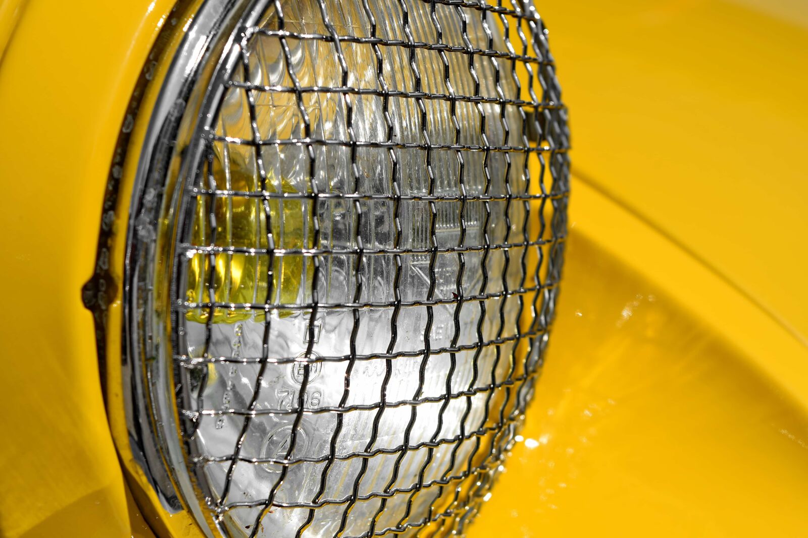 Nikon D5500 sample photo. Chrome, headlight, metal, metallic photography