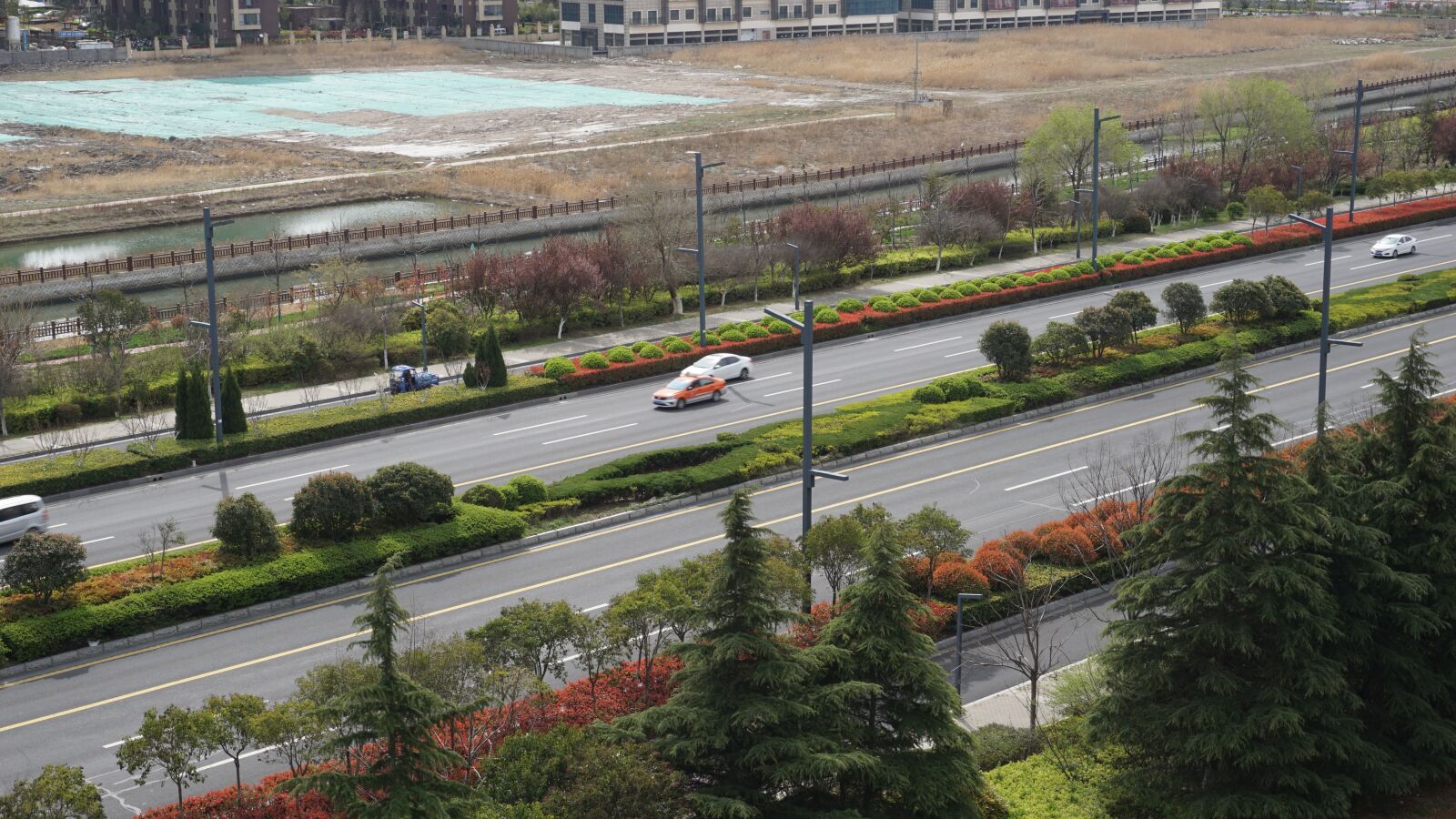 Sony a6000 sample photo. The scenery, green, highway photography