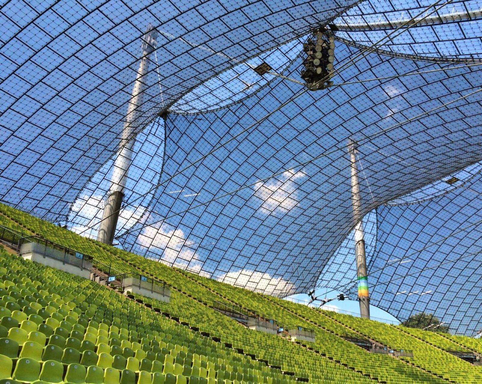 Apple iPhone 5s sample photo. Architecture, munich, olympic photography