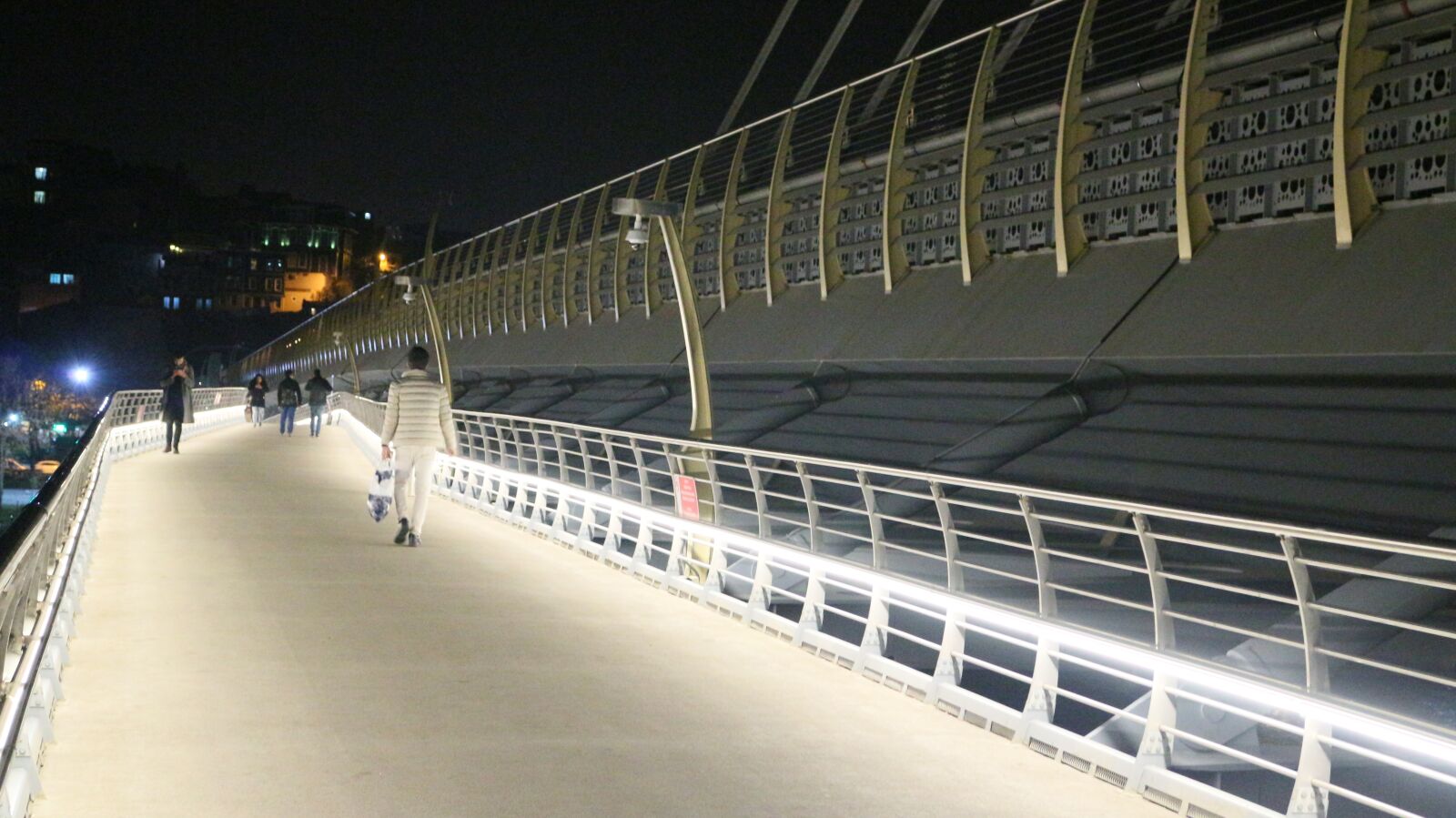 Canon EOS M sample photo. Bridge, road, light photography