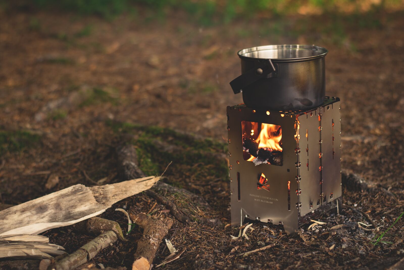 Nikon D5300 sample photo. Fireplace, fire, bushbox photography