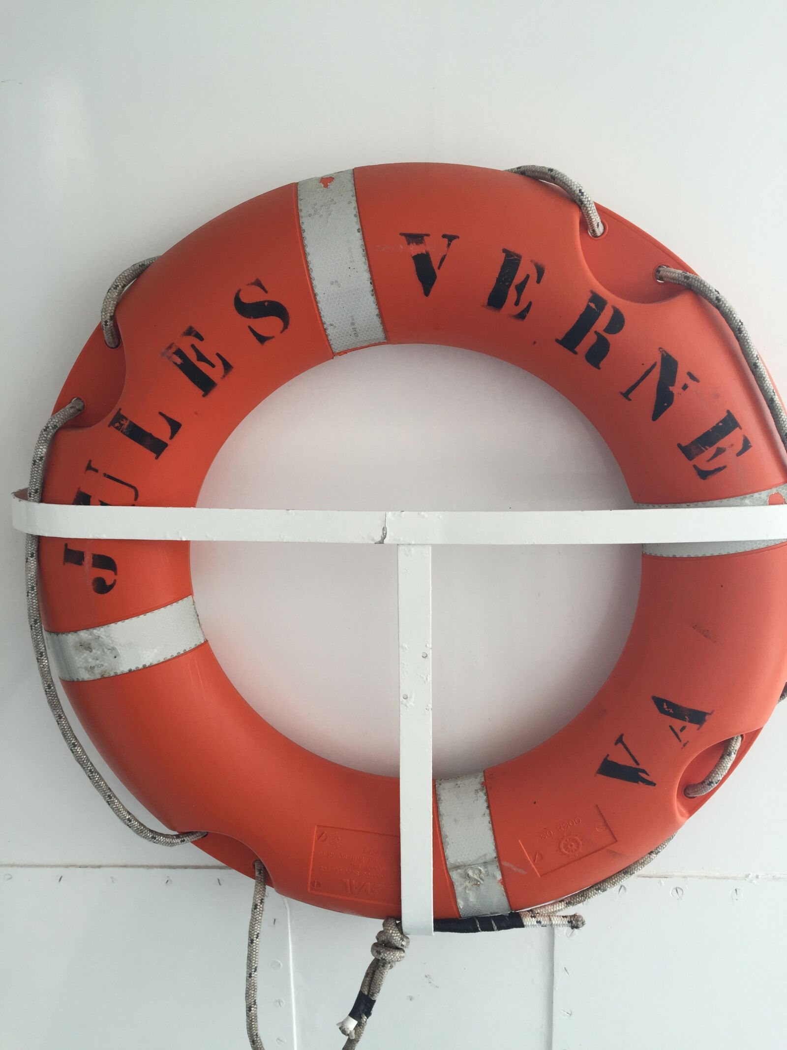 Apple iPhone 6 sample photo. Jules verne, buoy, orange photography