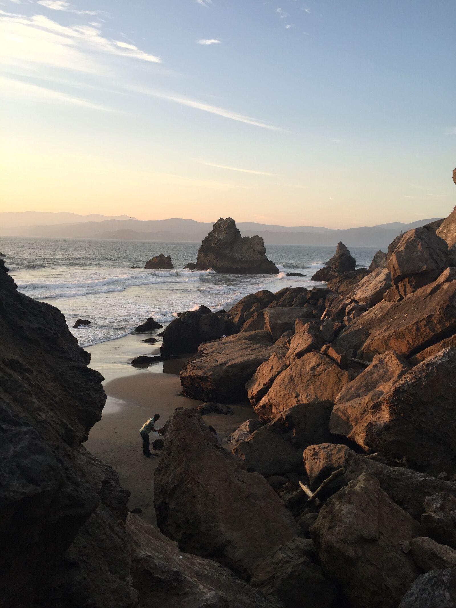 Apple iPhone 6 sample photo. San francisco, nature, cliffs photography