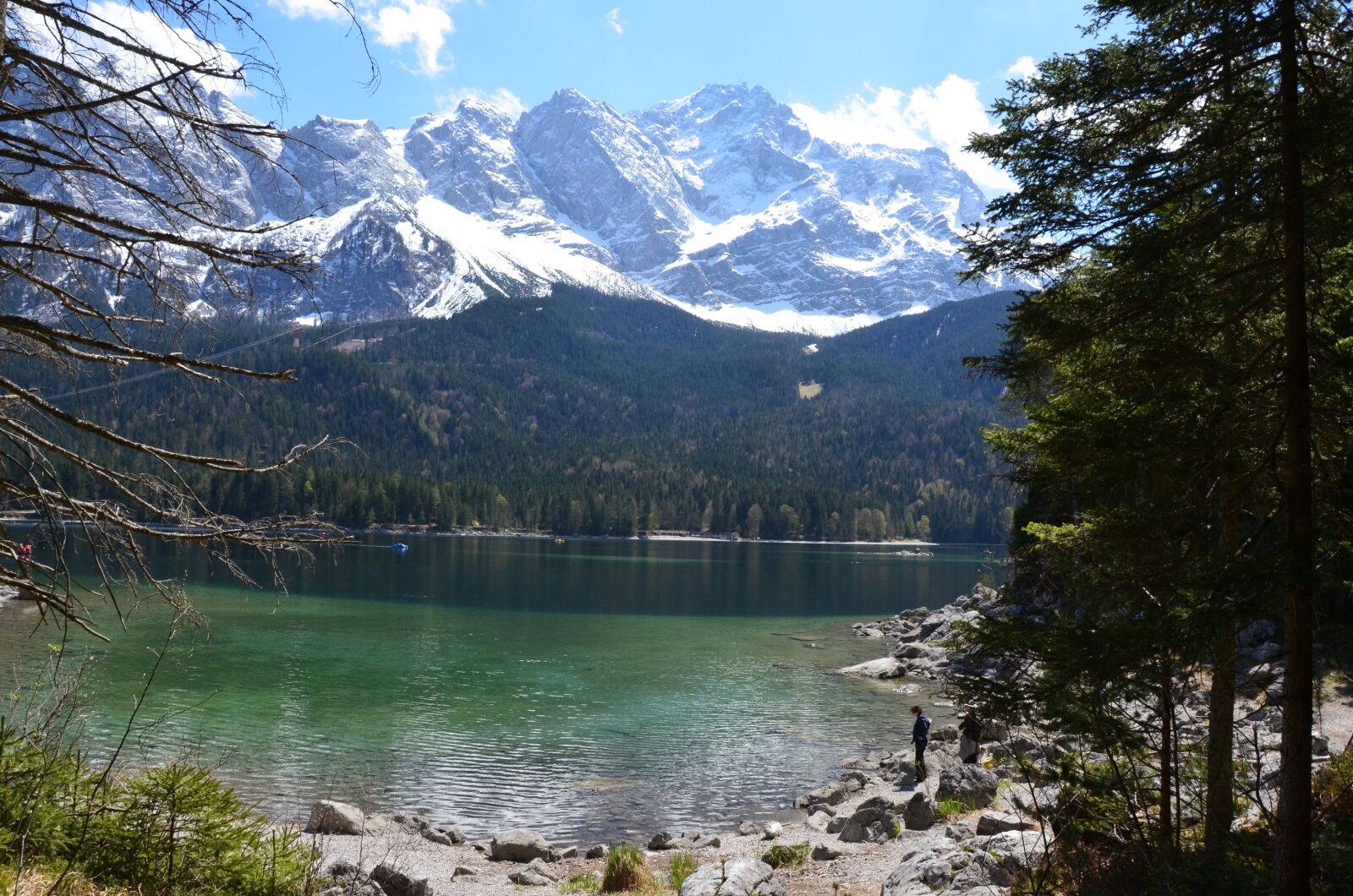 Nikon D5100 sample photo. Eibsee, bavaria, mountain lake photography