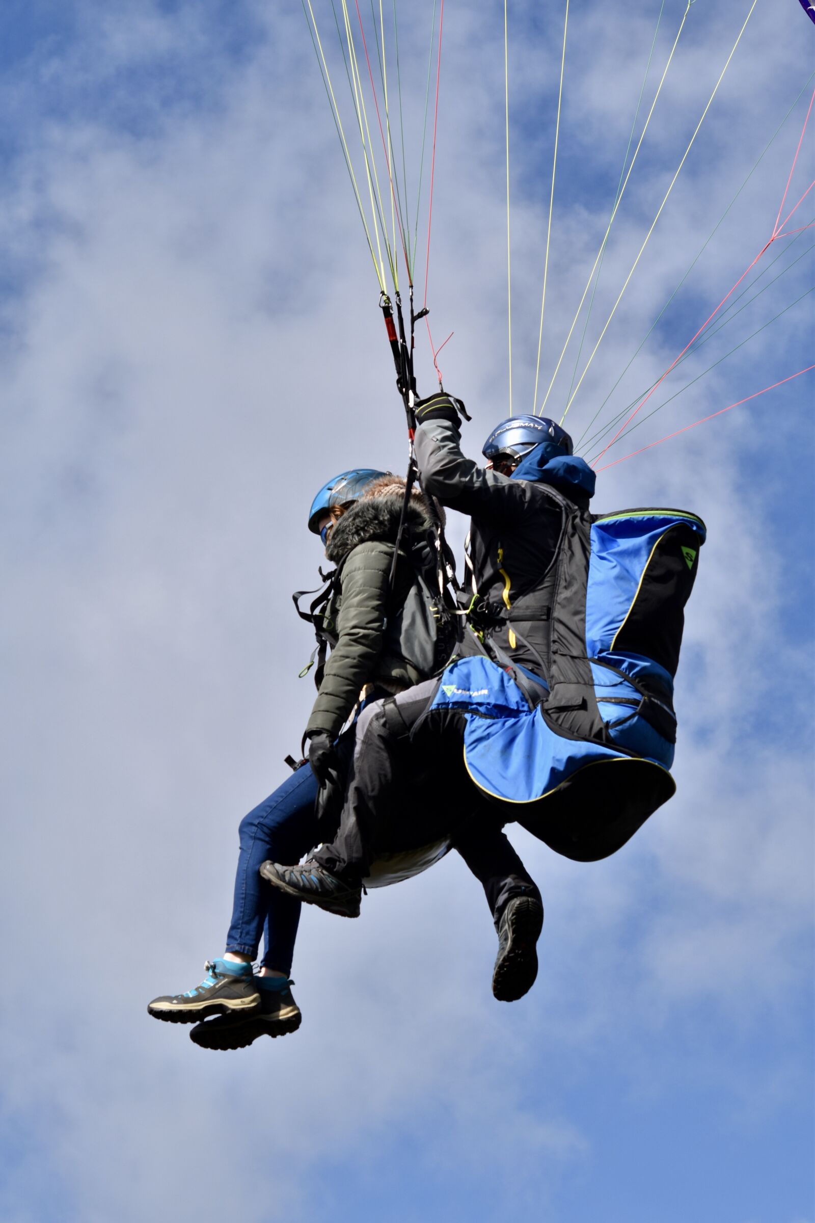 Nikon D5600 sample photo. Paragliding, paraglider, paraglider tandem photography