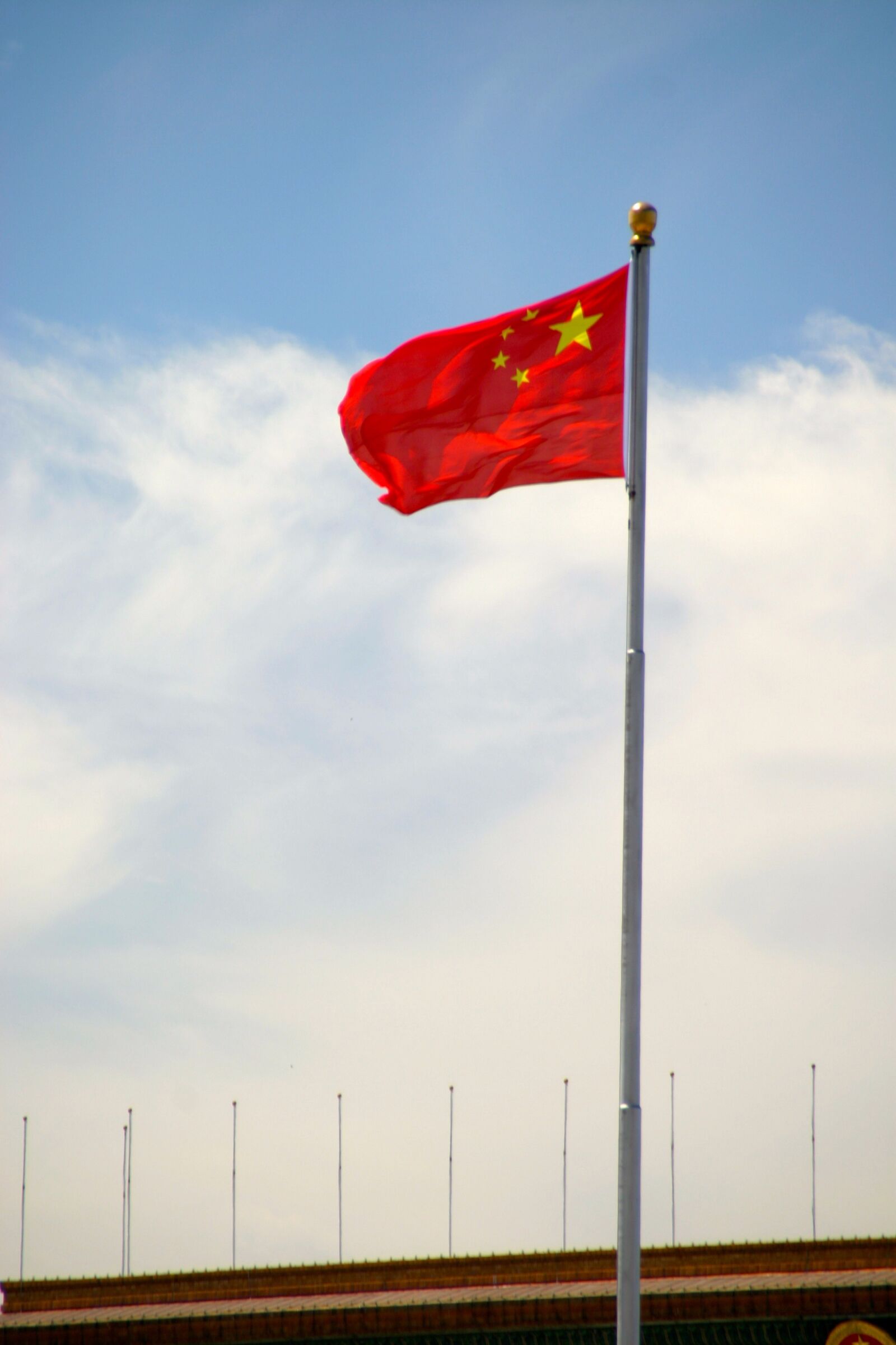 Canon EOS 10D sample photo. Red, flag, socialism photography