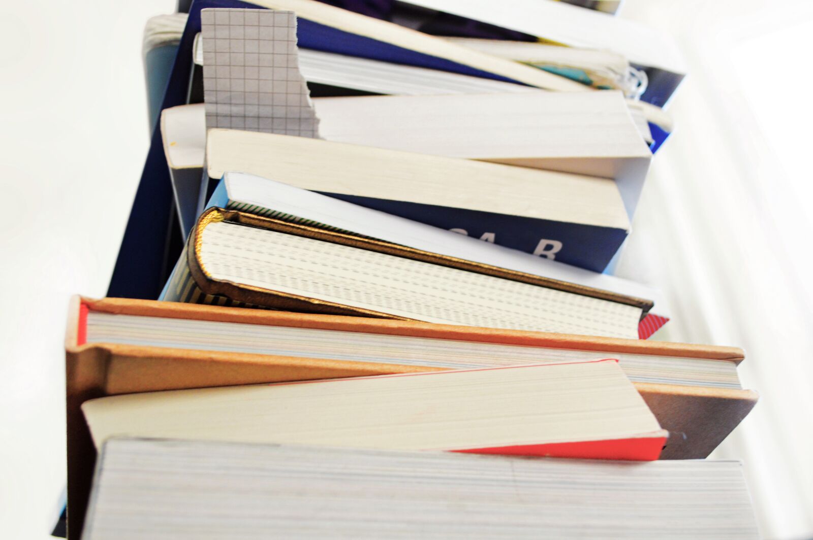Nikon D3200 sample photo. Books, pile, study photography