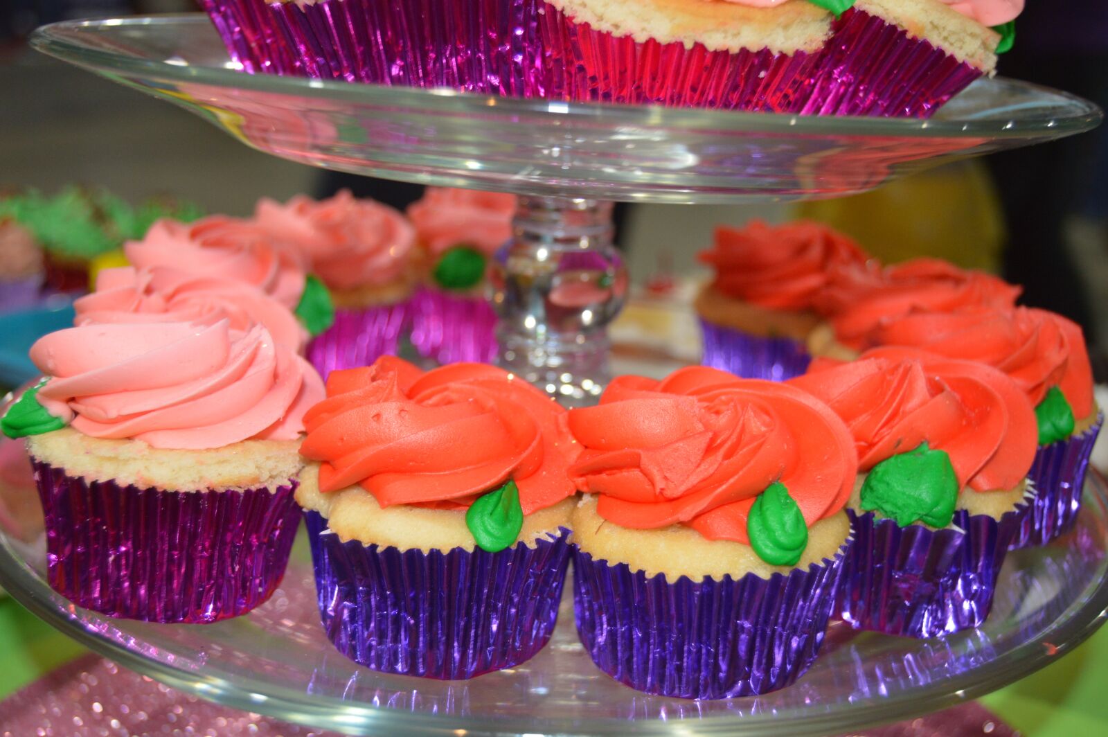 Nikon D3200 sample photo. Cupcake, biscuits, sweet photography
