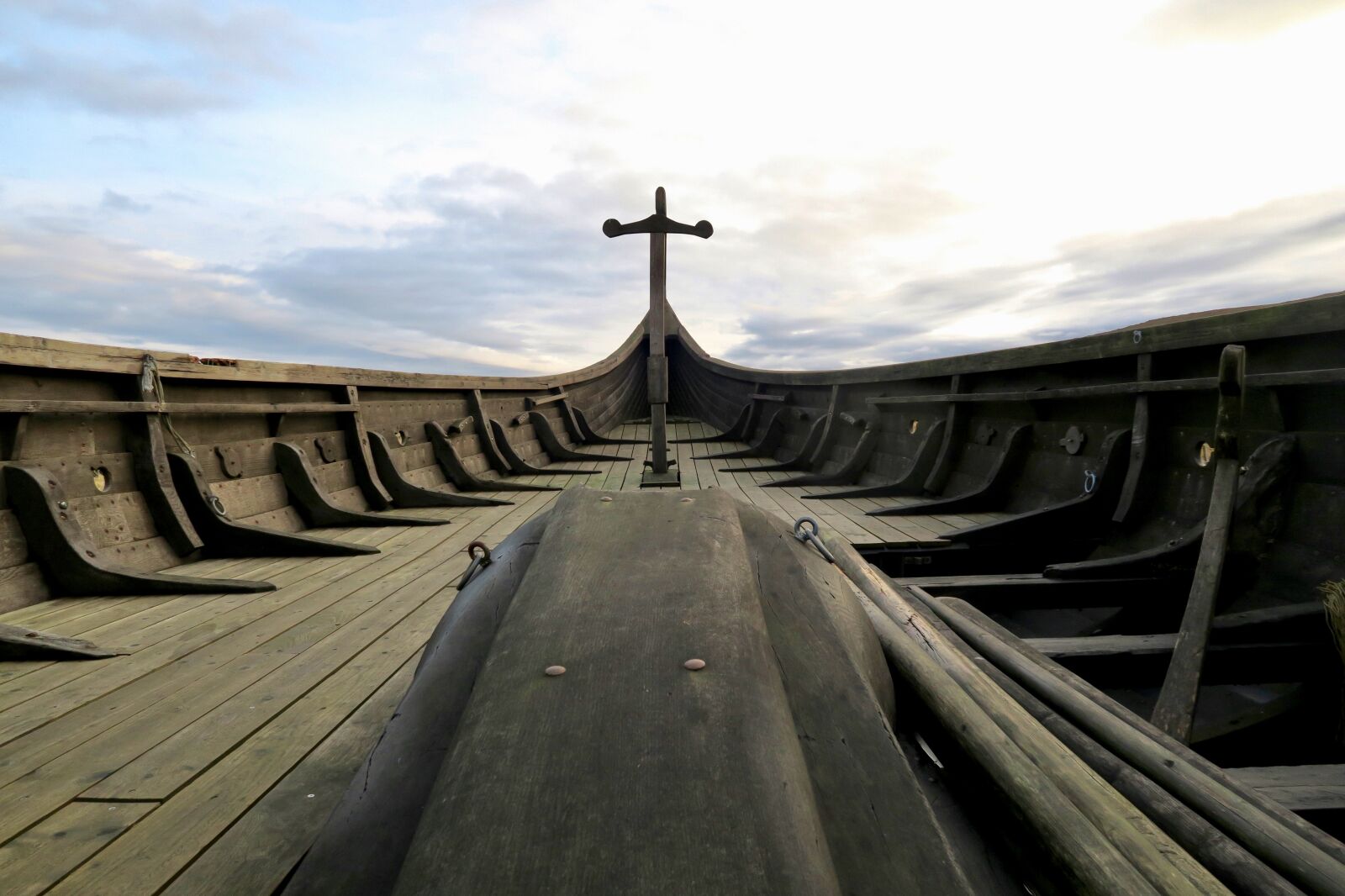 Canon PowerShot G7 X sample photo. Drakkar, wood, sky photography