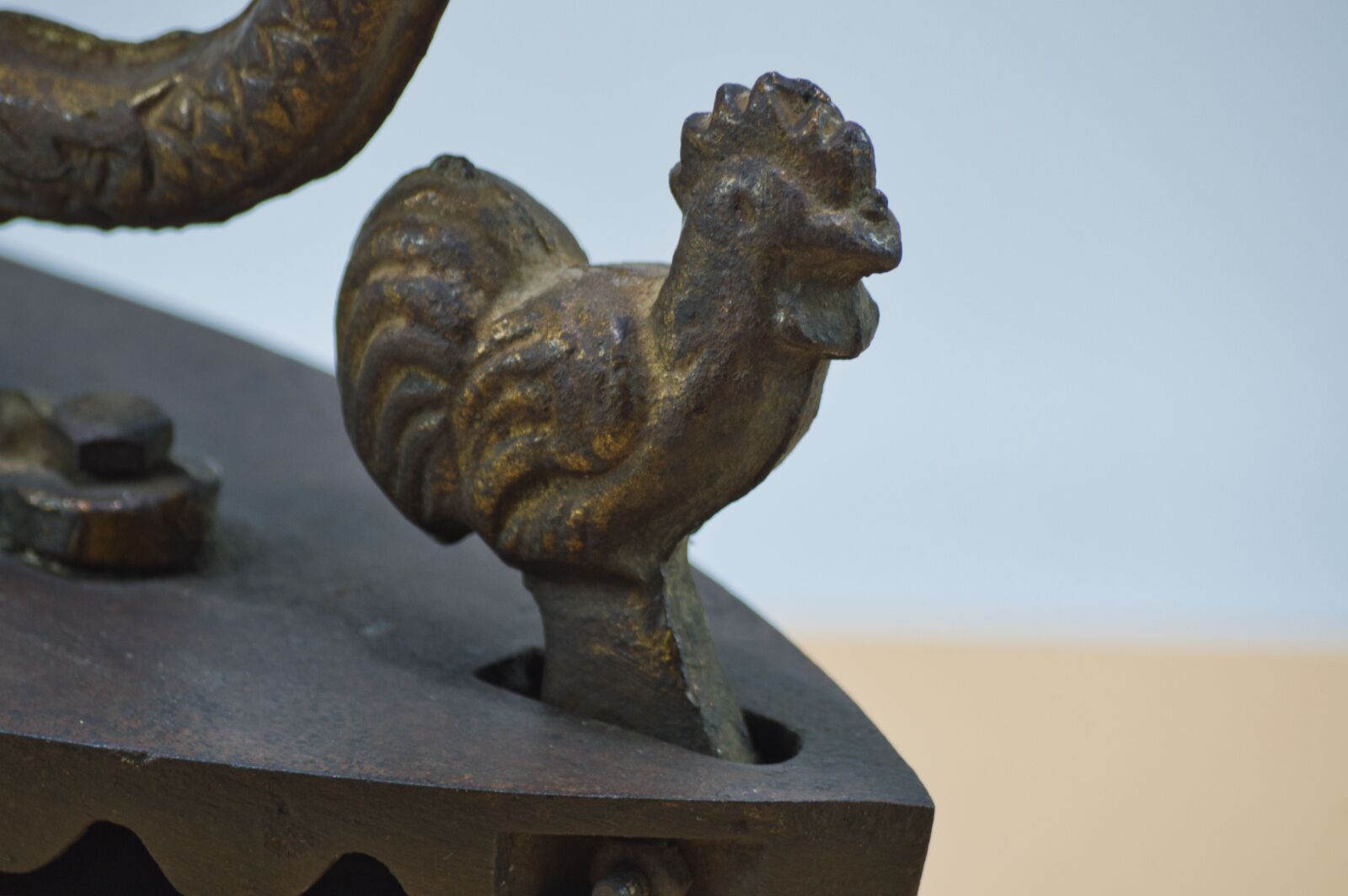 Nikon D3200 sample photo. Iron, vintage, old photography