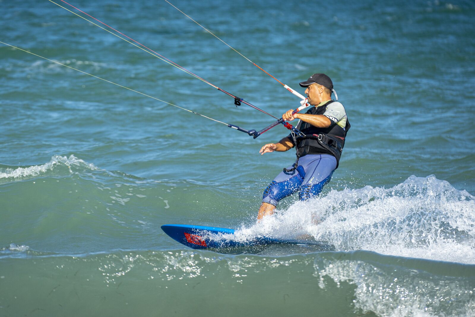 Sony a7 II + Sony FE 70-200mm F4 G OSS sample photo. Kite, surf, extreme photography
