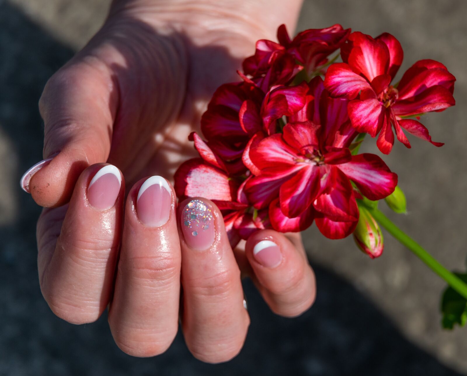 Nikon D3300 sample photo. Nail, hand, pink photography