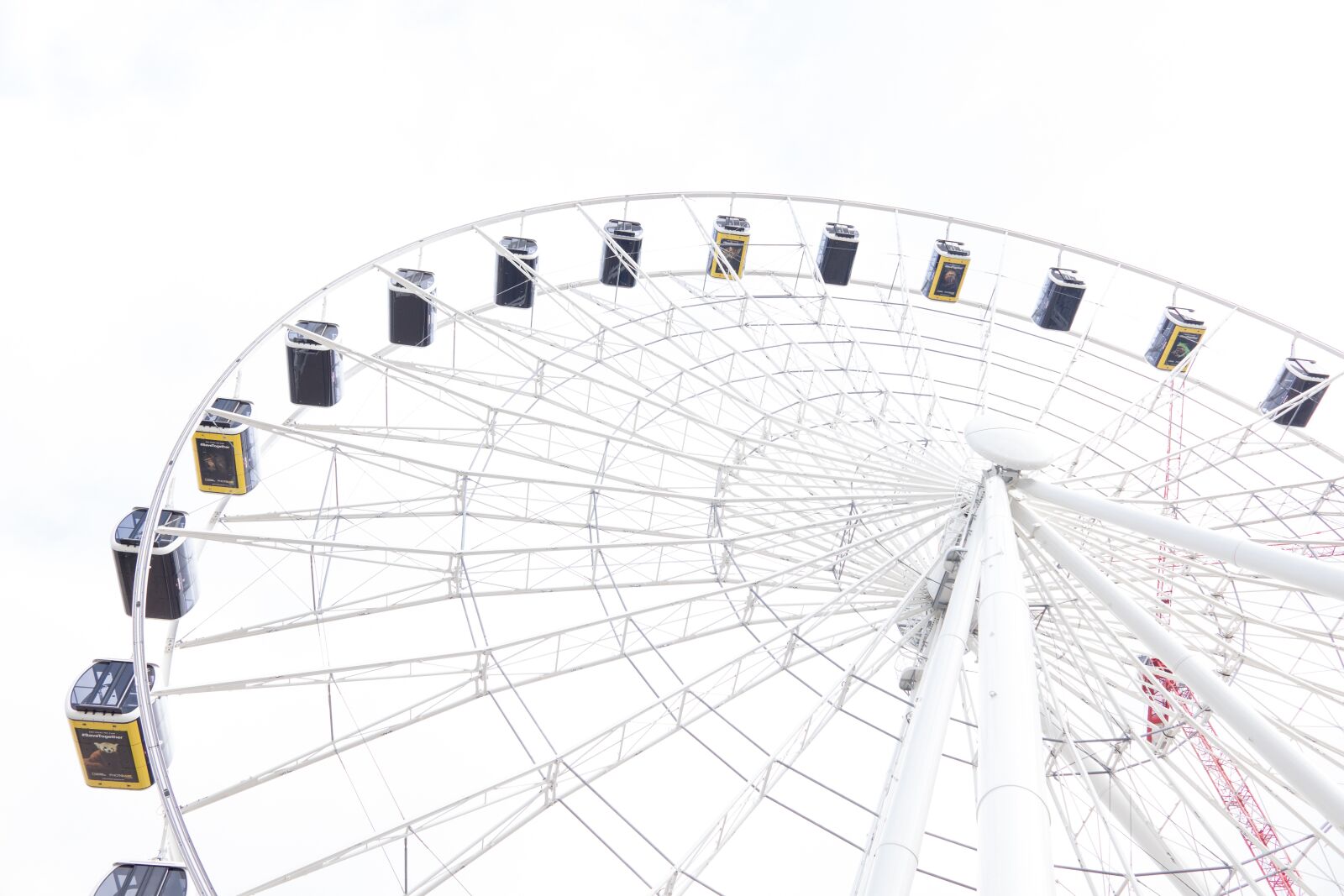 Leica CL sample photo. Ferris wheel, munich, hi-sky photography