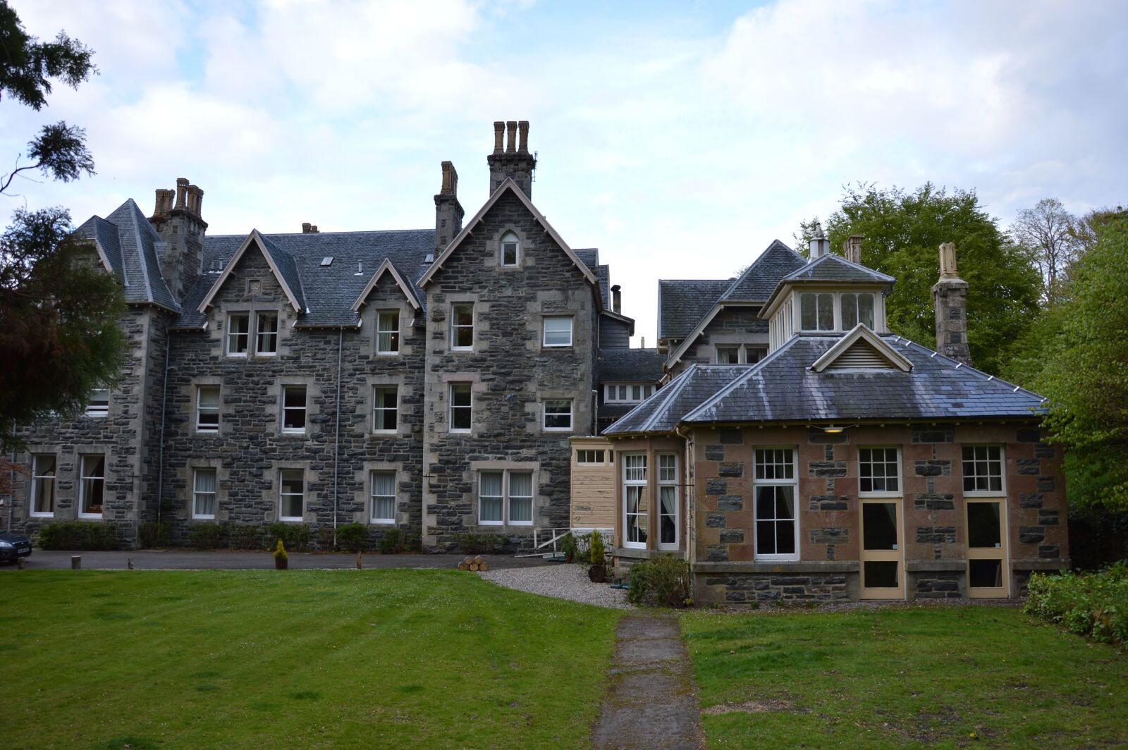 Nikon D3200 sample photo. Architecture, house, scotland photography