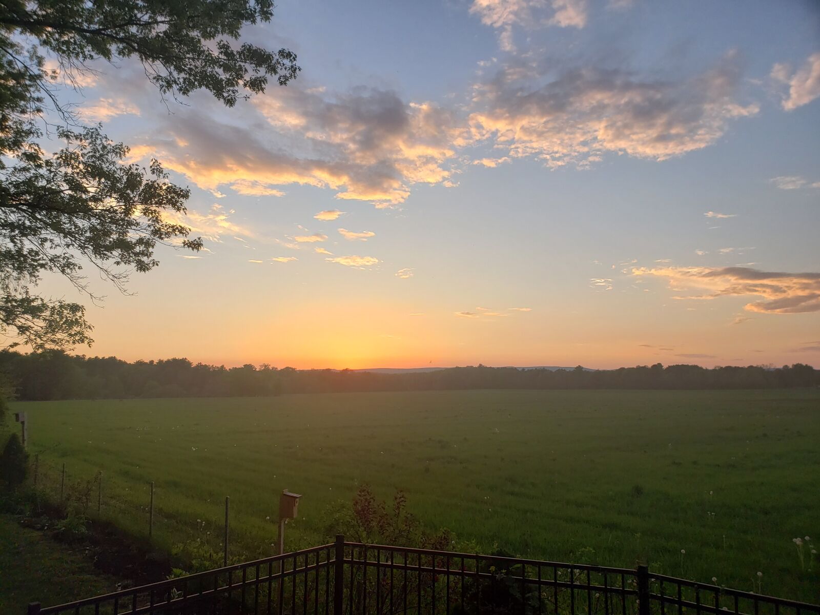 Samsung Galaxy S9+ sample photo. Sunset, nature, cloud photography
