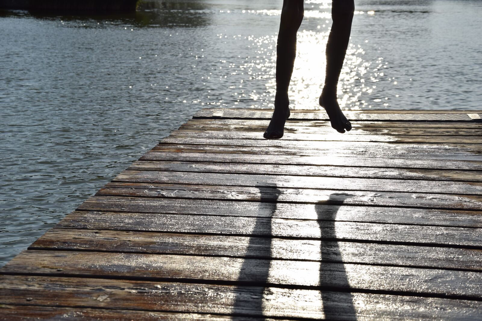 Nikon D5300 sample photo. Children's legs, child, jump photography