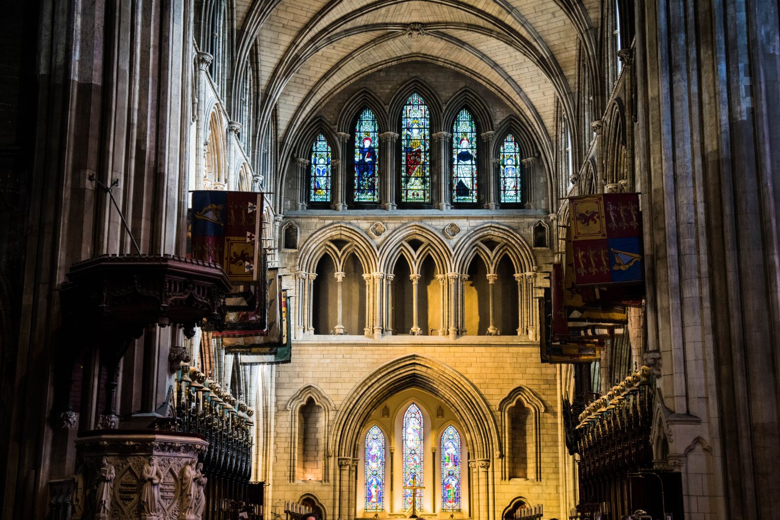 Sony a6500 + Sony Vario-Tessar T* E 16-70mm F4 ZA OSS sample photo. Dublin, st patrick, st photography