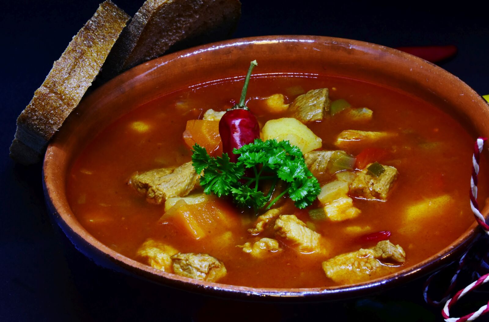 Nikon D7200 sample photo. Goulash, soup, meat photography