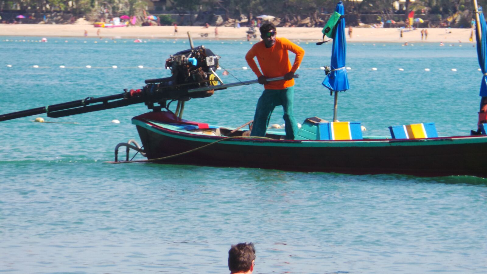 Samsung EK-GC100 sample photo. Boat, phuket, sea photography