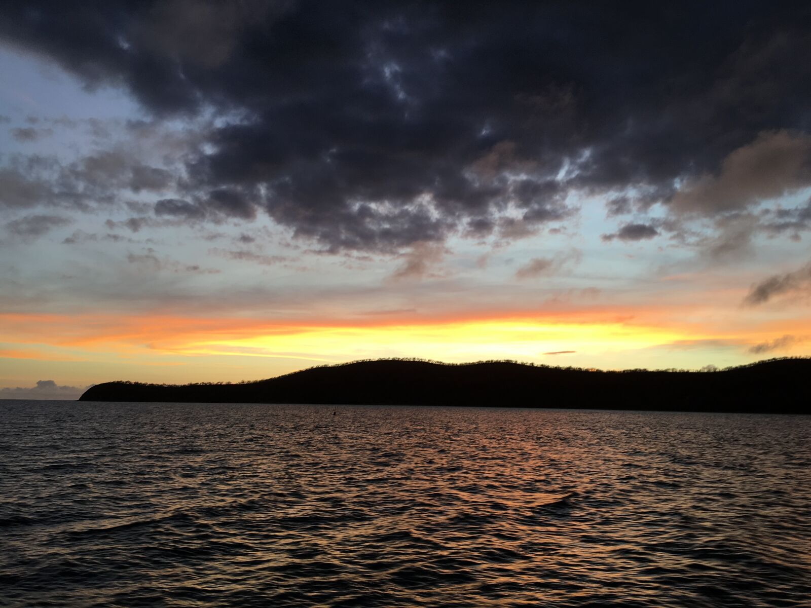Apple iPhone 6s sample photo. Evening, sea, skyline, sunset photography