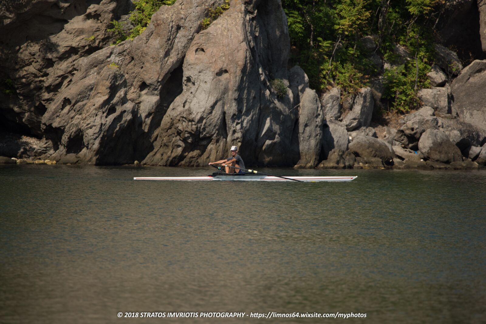 Nikon D810 sample photo. Sea, canoe, water photography