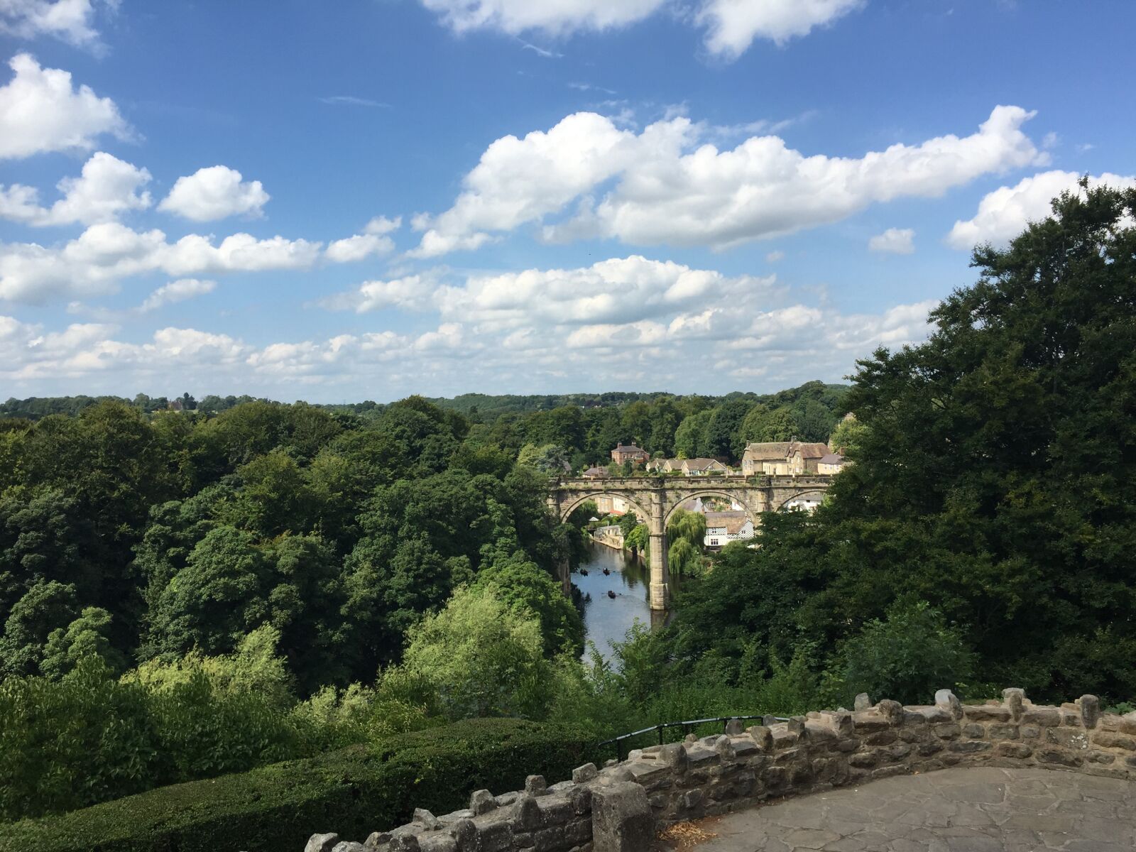 iPhone 6 Plus back camera 4.15mm f/2.2 sample photo. Bridge, english, countryside, knaresborough photography