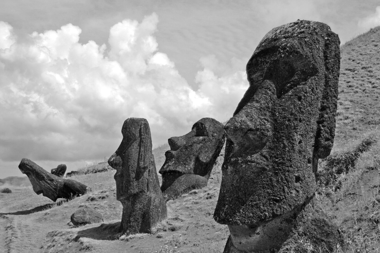 Nikon D70 sample photo. Easter, an island, moai photography