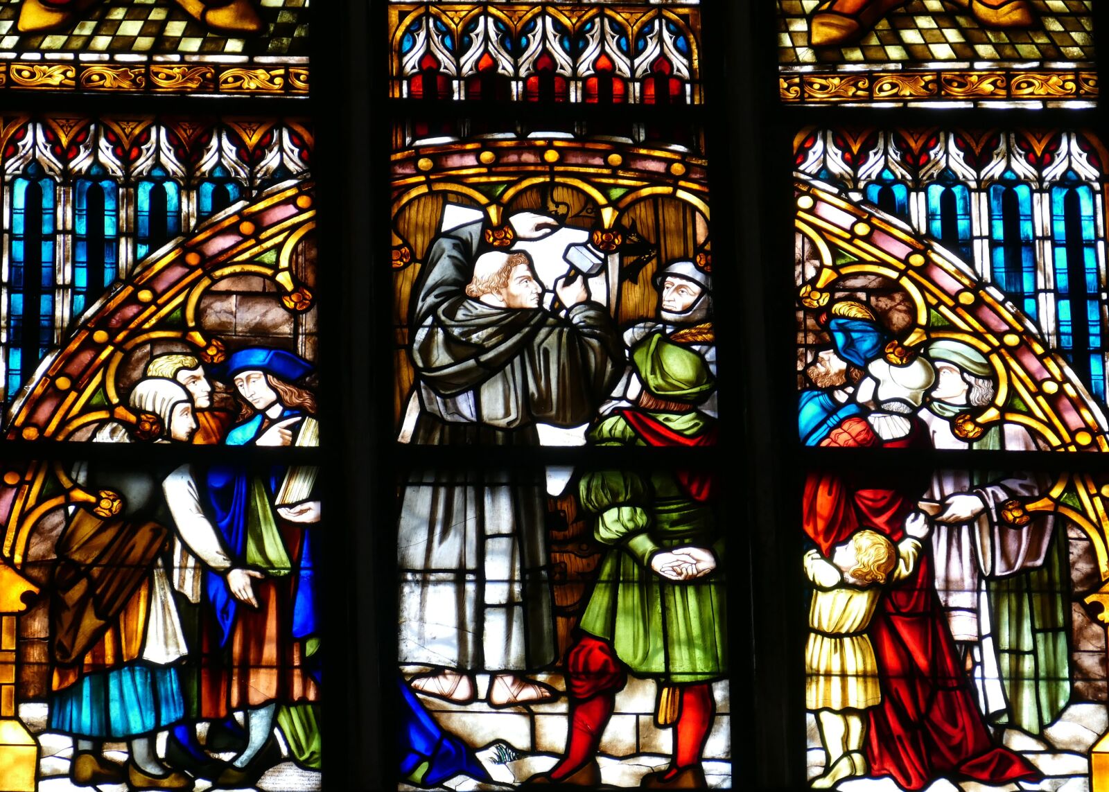 Panasonic Lumix DMC-FZ1000 sample photo. Window, church window, religion photography